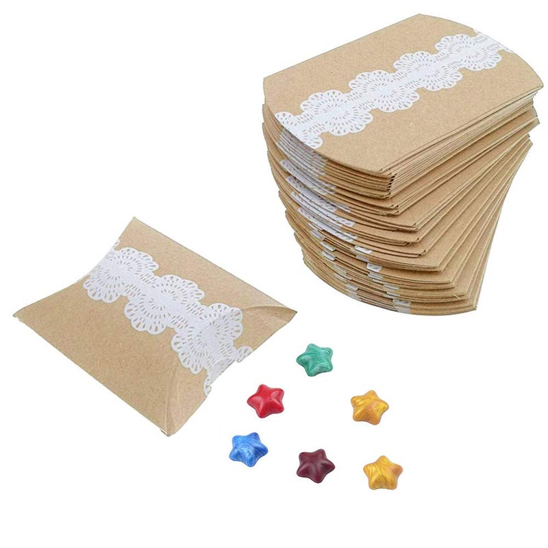 Evanto 50 Sets Vintage Key Bottle Openers, Wedding Favor Souvenir Gift for Guests with Escort Card Thank You Tag Pillow Box and Jute Rope (White Lace) - Image 4